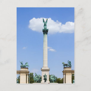 Millenniummonument in Boedapest Briefkaart