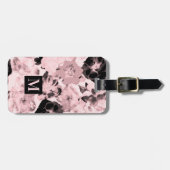 Millenniumroze Rozen met grote bloemen Bagagelabel (Voorkant horizontaal)