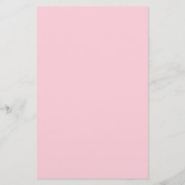 Millenniumroze vaste kleur briefpapier