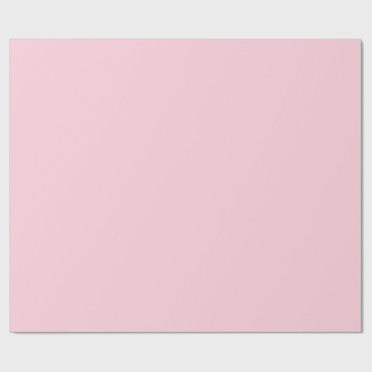 Millenniumroze vaste kleur cadeaupapier (Vlak)