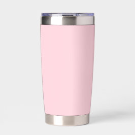 Millenniumroze vaste kleur geïsoleerde drinkbeker