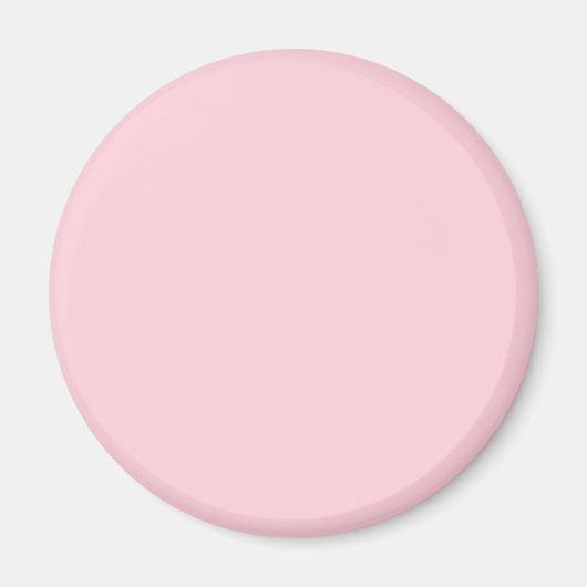 Millenniumroze vaste kleur magneet (Voorkant)