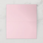 Millenniumroze vaste kleur plaatskaartje (Buitenkant ongevouwen)