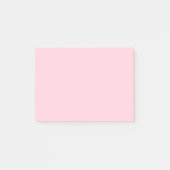 Millenniumroze vaste kleur post-it® notes (Voorkant)