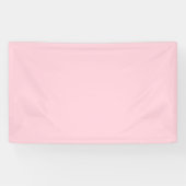 Millenniumroze vaste kleur spandoek (Horizontaal)