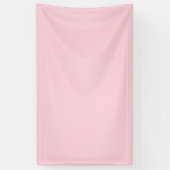 Millenniumroze vaste kleur spandoek (Verticaal)