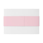 Millenniumroze vaste kleur uitnodigingen wikkel (Achterkant Voorbeeld)