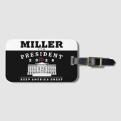 MILLER 2028 BAGAGELABEL (Voorkant (horizontaal))