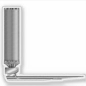 Miller Blade Vinyl Cut Sticker (Voorkant)