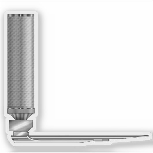 Miller Blade Vinyl Cut Sticker (Voorkant)