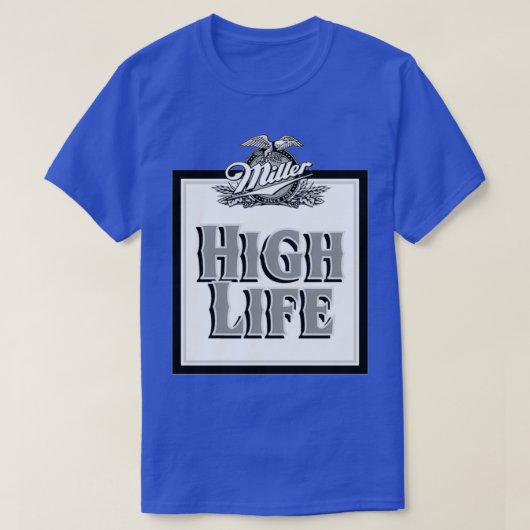 Miller Brewery High Life T-shirt (Design voorkant)