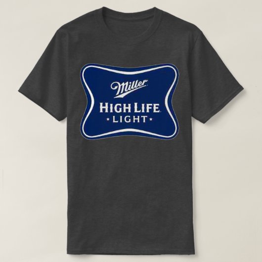 Miller Brewery High Life T T-shirt (Design voorkant)