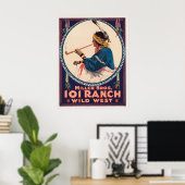 Miller Bros. 101 Ranch, Wild West Circus Poster (Thuiskantoor)