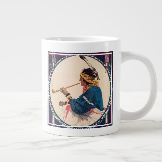 Miller Bros. 101 Ranch, Wild West Circus Poster Grote Koffiekop (Rechts)