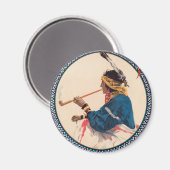 Miller Bros. 101 Ranch, Wild West Circus Poster Magneet (Voorkant / Achterkant)