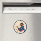 Miller Bros. 101 Ranch, Wild West Circus Poster Magneet (Insitu (Vaatwasser))