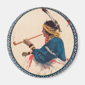 Miller Bros. 101 Ranch, Wild West Circus Poster Magneet (Voorkant)