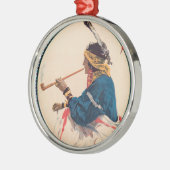 Miller Bros. 101 Ranch, Wild West Circus Poster Metalen Ornament (Links)