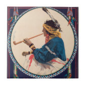 Miller Bros. 101 Ranch, Wild West Circus Poster Tegeltje (Voorkant)