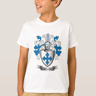 Miller Familie Crest Coat of Arms T-shirt