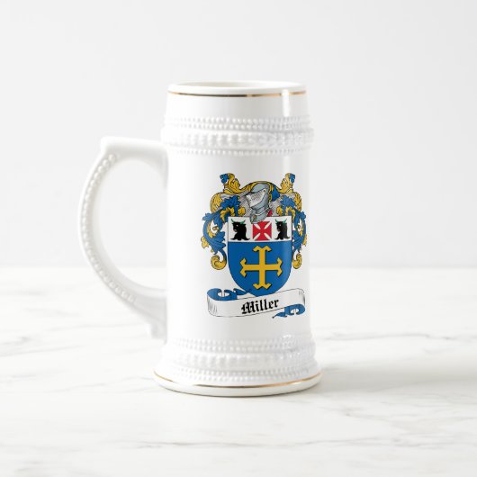 Miller Family Crest Bierpul (Links)