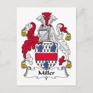 Miller Family Crest Briefkaart