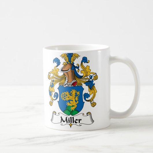 Miller Family Crest Koffiemok (Rechts)