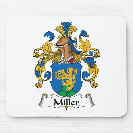 Miller Family Crest Muismat (Voorkant)