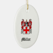 Miller Family Crest Ornament (Rechts)