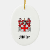 Miller Family Crest Ornament (Voorkant)