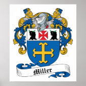 Miller Family Crest Poster (Voorkant)