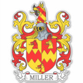 Miller Family Crest Sticker (Voorkant)