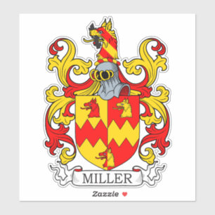 Miller Family Crest Sticker