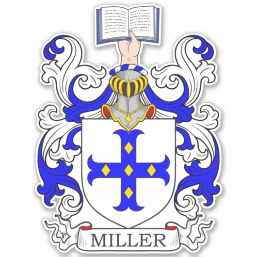 Miller Family Crest Sticker (Voorkant)