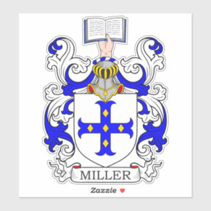 Miller Family Crest Sticker