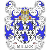 Miller Family Crest Sticker (Voorkant)
