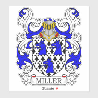 Miller Family Crest Sticker
