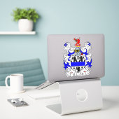 Miller Family Crest Sticker (Laptop op bureau)