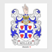 Miller Family Crest Sticker (Vel)