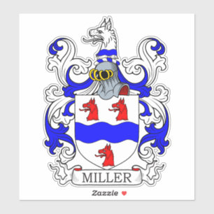 Miller Family Crest Sticker