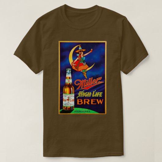 Miller High Life Brew T T-shirt (Design voorkant)