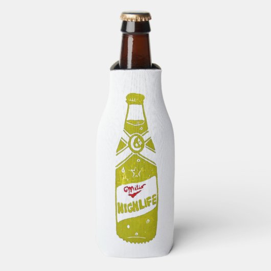 Miller High Life Fles Koozie (Fles Voorkant)