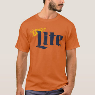Miller Lite Een fijne Pilsner Vintage Blue Fau Zak T-shirt