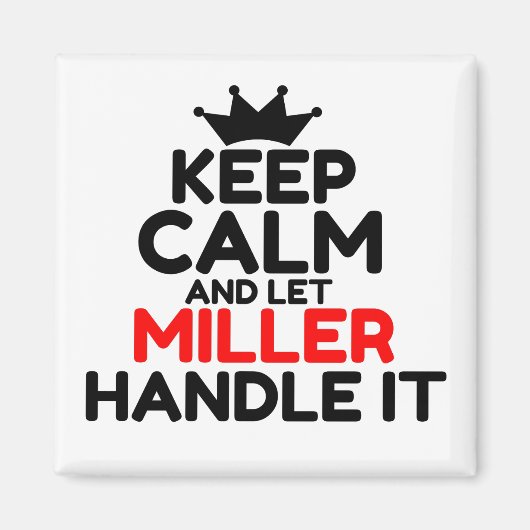 MILLER MAGNEET (Voorkant)