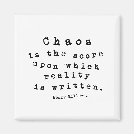 Miller op Chaos Magneet (Voorkant)