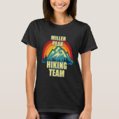 Miller Peak Family Matching Hik T-shirt (Voorkant)