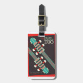 Miller-Porfiris Duo-bagage Bagagelabel (Voorkant verticaal)