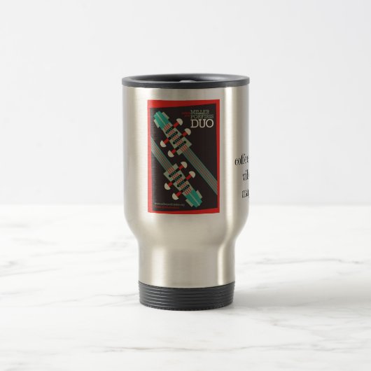 Miller-Porfiris Duo-koffiereismoug Reisbeker (Center)