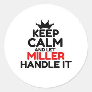 MILLER RONDE STICKER