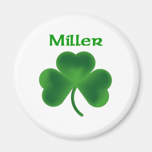 Miller Shamrock Magneet (Voorkant)
